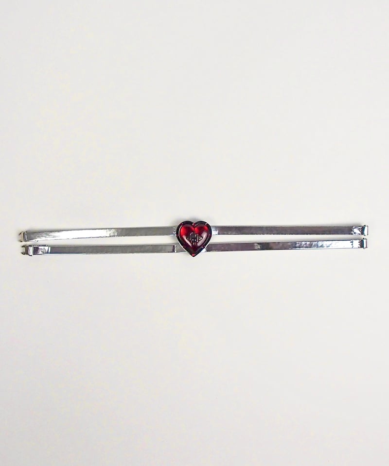 ブランドロゴハートチョーカー》RED | HIDOLATRAL THEODOL