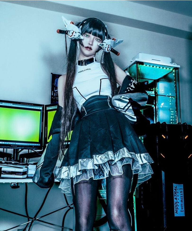 HIDOLATRAL THEODOL CyberJersey-Setup - コスプレ