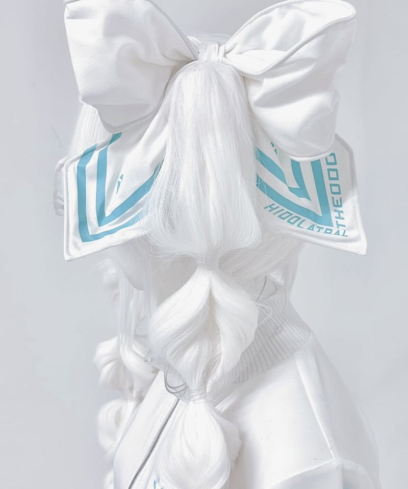 新品同様 hidolatral ひとつ White クソデカリボンクリップ theodol 新品同様 hidolatral ひとつ White クソデカリボンクリップ theodol