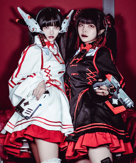 《China-Jerseylolita Setup》トップス（Black）
