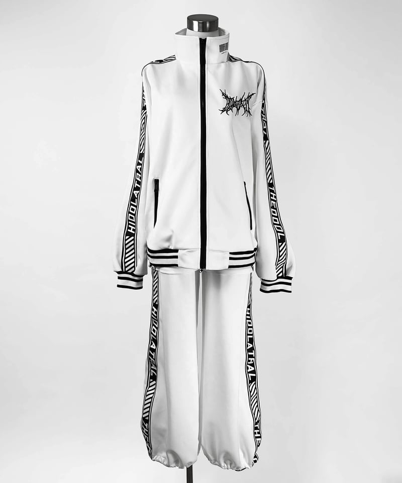 ブランドロゴジャージトップス》WHITE | HIDOLATRAL THEODOL