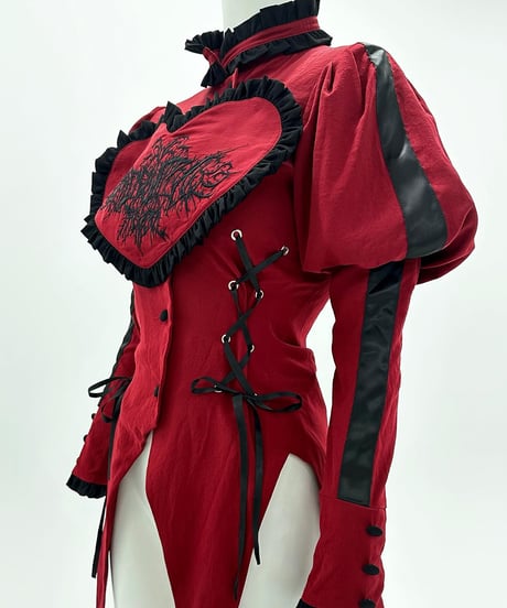 《メタルドールブラウス》RED