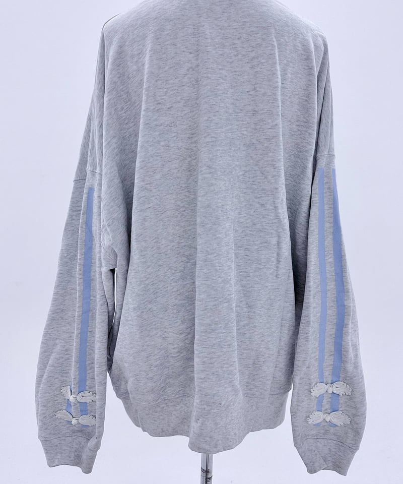 少女崇拝チャイナスウェット》GRAY | HIDOLATRAL THEODOL