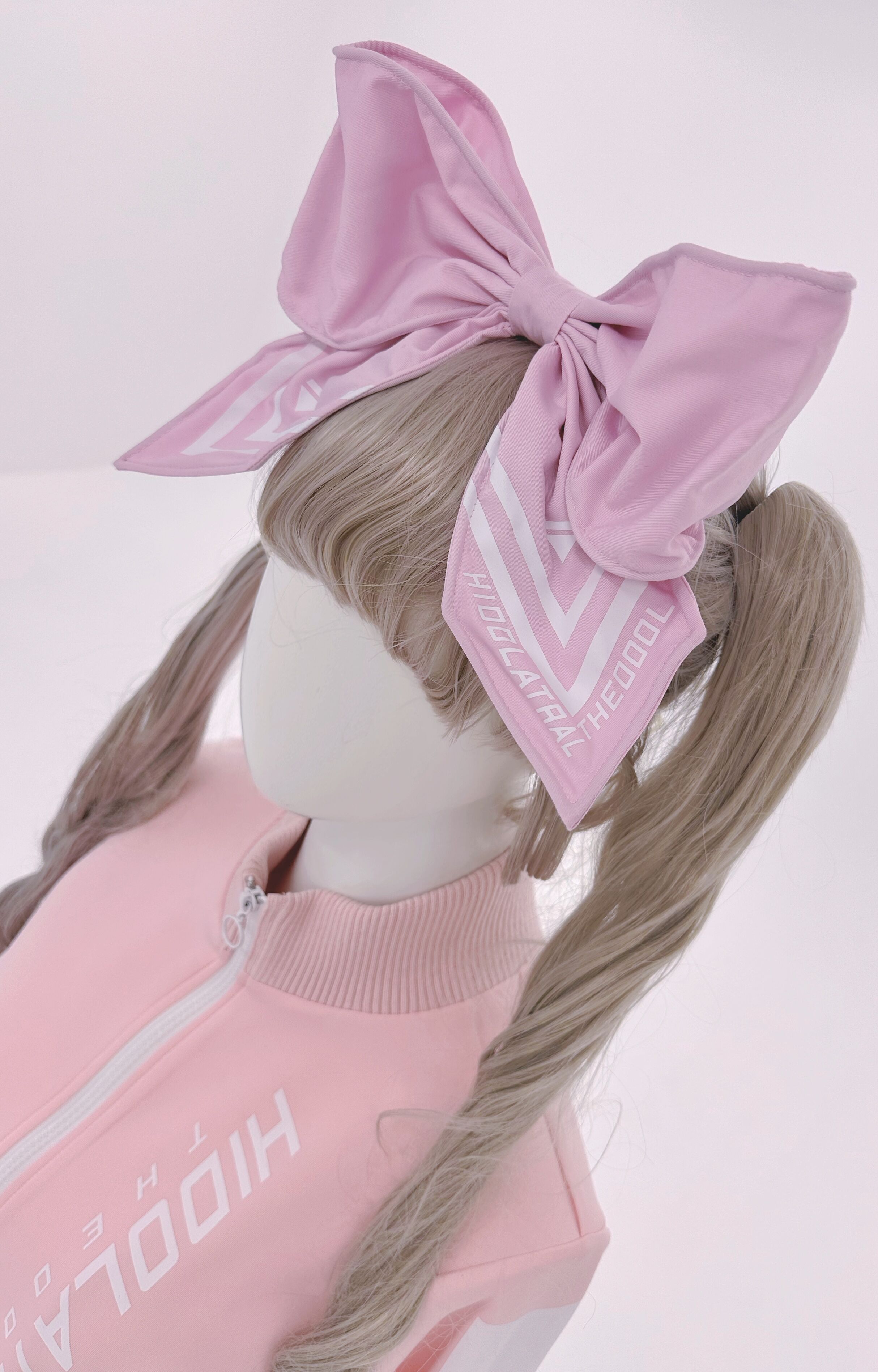 CyberJerseyシリーズ》クソデカリボンクリップ(PINK) | HIDOLATRAL