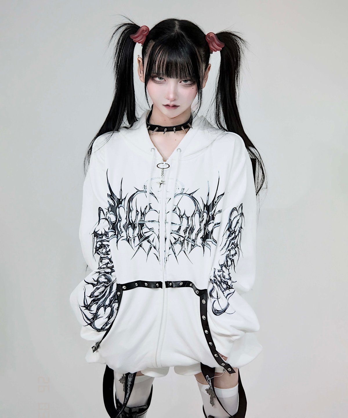 メタルエンジェルショートパンツ》WHITE | HIDOLATRAL THEODOL メタルエンジェルショートパンツ》WHITE | HIDOLATRAL THEODOL