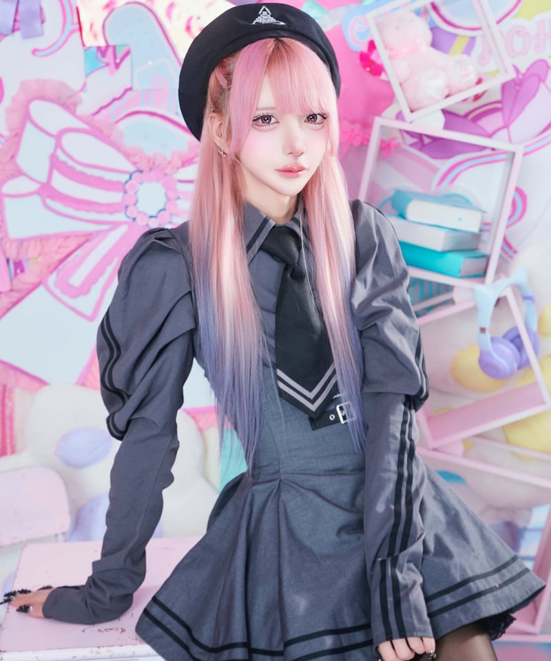 テオドール学園スカート》GRAY❤︎受注販売❤︎ | HIDOLATRAL THEODOL