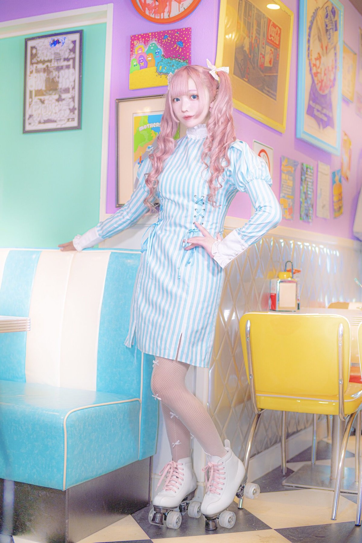 DinerMaid Onepiece (サックス)