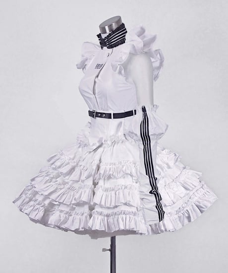 《ジャージロリィタドレスセット》WHITE