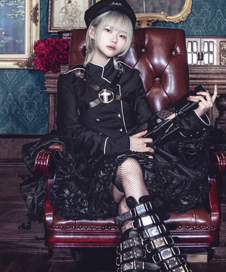 《拘束十字架軍服ジャケット》BLACK