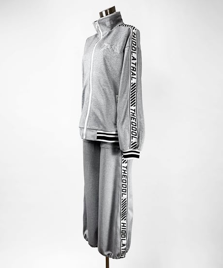 《ブランドロゴジャージトップス》GRAY