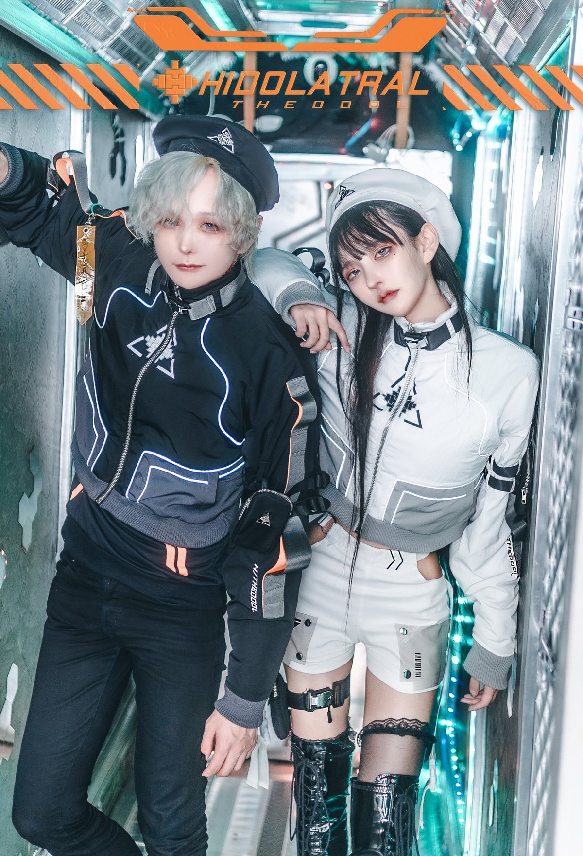 HIDOLATRAL THEODOL 《アンドロイドショートパンツ》BLACK
