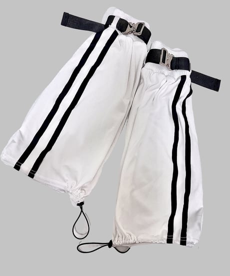 ジャージバックルレッグウォーマー（WHITE）