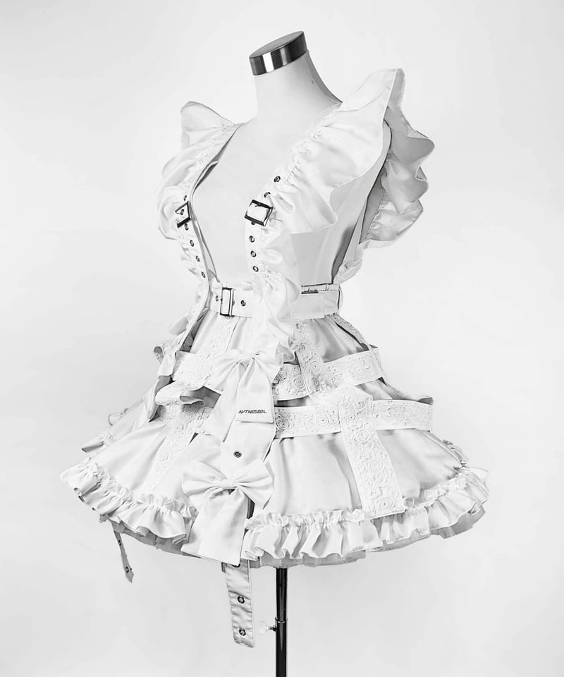 ローズレースクリノリンスカート》WHITE | HIDOLATRAL THEODOL