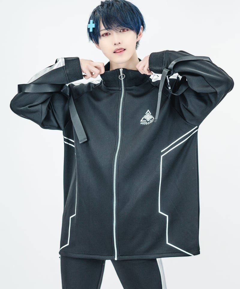 サイバージャージロング-Tops-》BLACK | HIDOLATRAL THEODOL サイバージャージロング-Tops-》BLACK | HIDOLATRAL THEODOL
