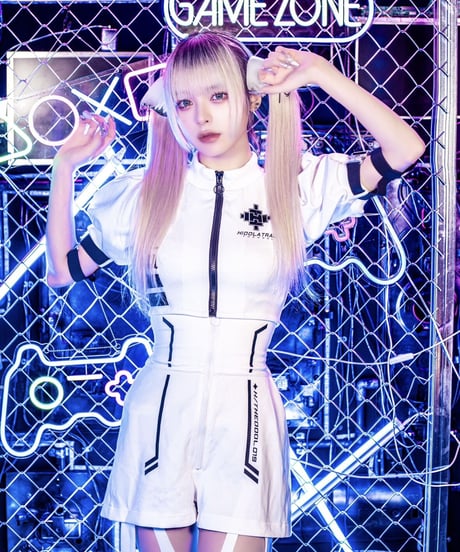 《パフスリーブサイバージャージ 》WHITE