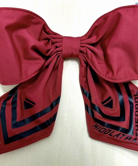 《CyberJerseyシリーズ》クソデカリボンクリップ(RED)