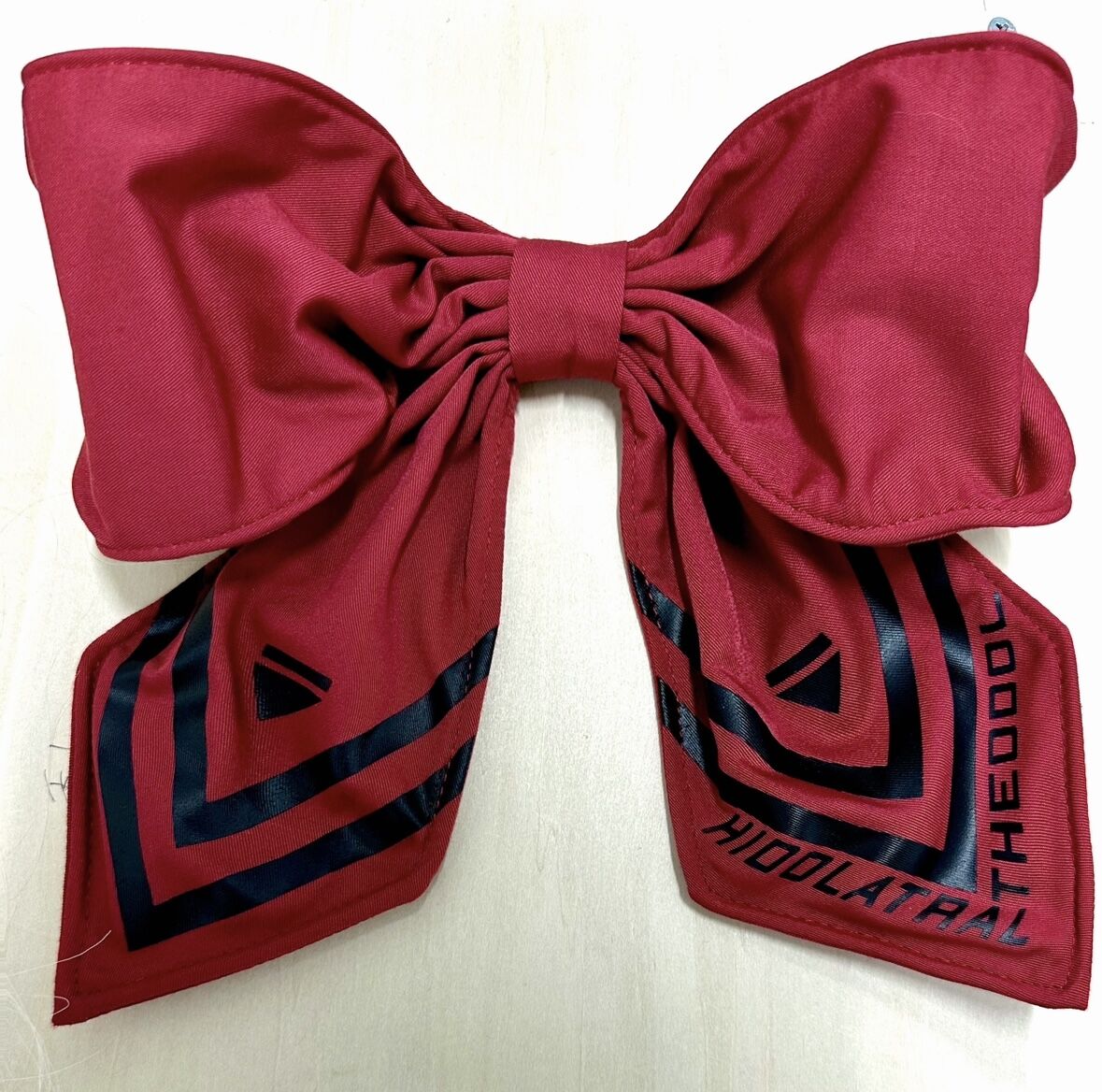 CyberJerseyシリーズ》クソデカリボンクリップ(RED) | HIDOLATRAL
