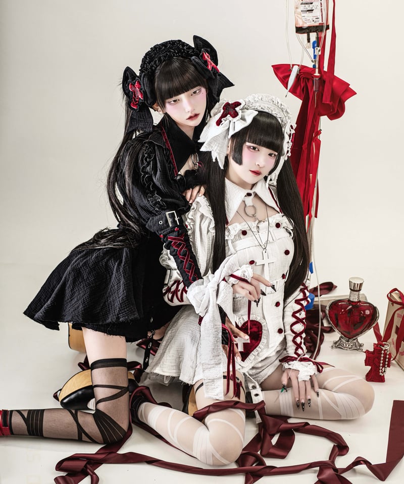 退廃ナースヘッドドレス》WHITE | HIDOLATRAL THEODOL