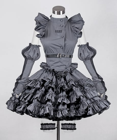 《ジャージロリィタドレスセット》GRAY