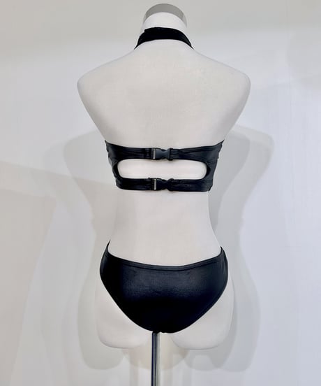 《サイバージャージスイムウェア/レオタード 》BLACK