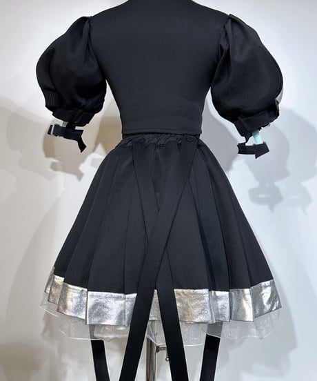 《パフスリーブサイバージャージ 》BLACK