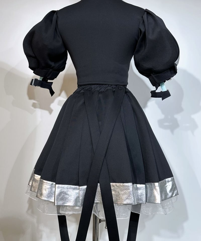 パフスリーブサイバージャージ 》BLACK | HIDOLATRAL THEODOL パフスリーブサイバージャージ 》BLACK | HIDOLATRAL THEODOL