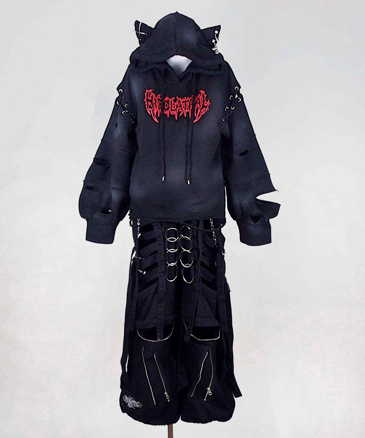 ボンテージデニムパンツ》BLACK | HIDOLATRAL THEODOL ボンテージデニムパンツ》BLACK | HIDOLATRAL THEODOL