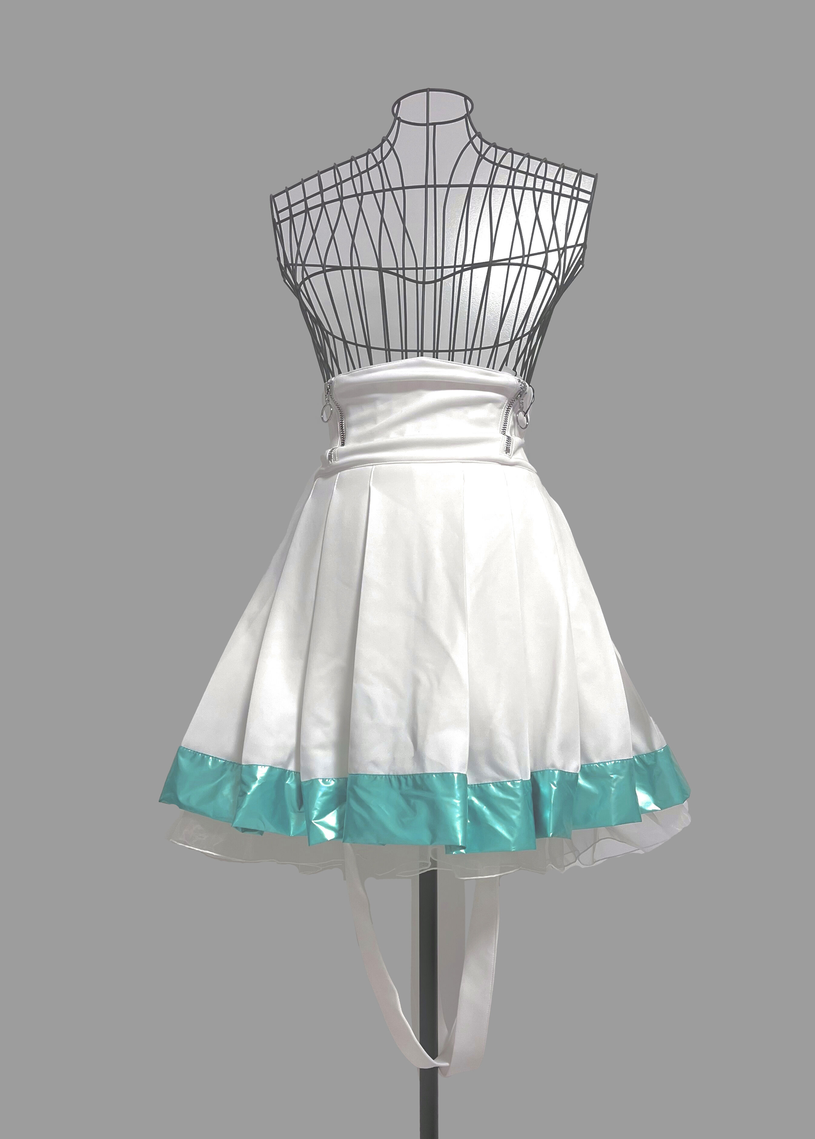 CyberJersey-Setup(Skirt)WHITE | HIDOLATRAL THEODOL CyberJersey-Setup(Skirt)WHITE | HIDOLATRAL THEODOL