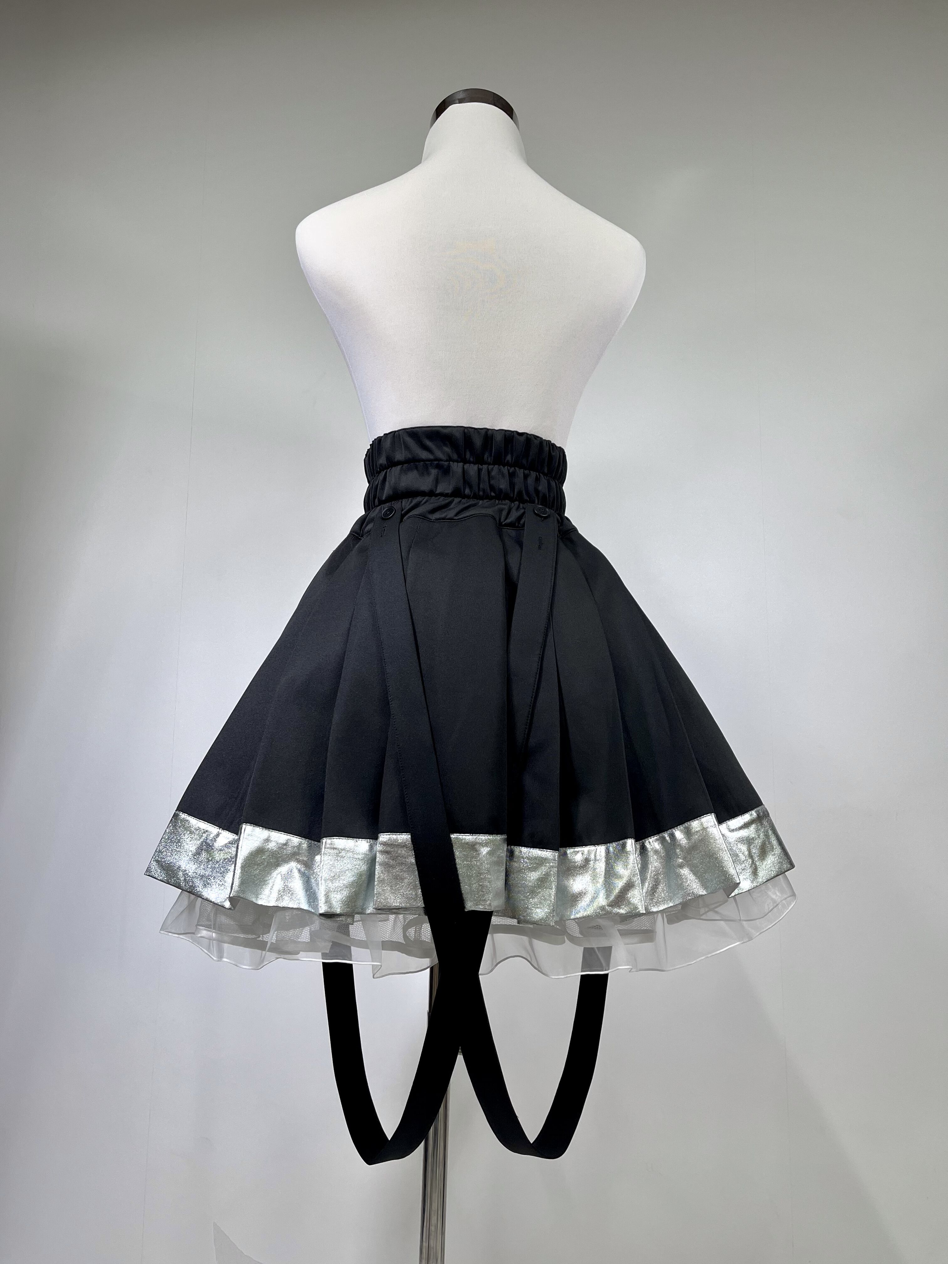 CyberJersey-Setup（Skirt）BLACK | HIDOLATRAL THEODOL