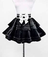 ニーハイブーツレッグウォーマー》BLACK | HIDOLATRAL THEODOL