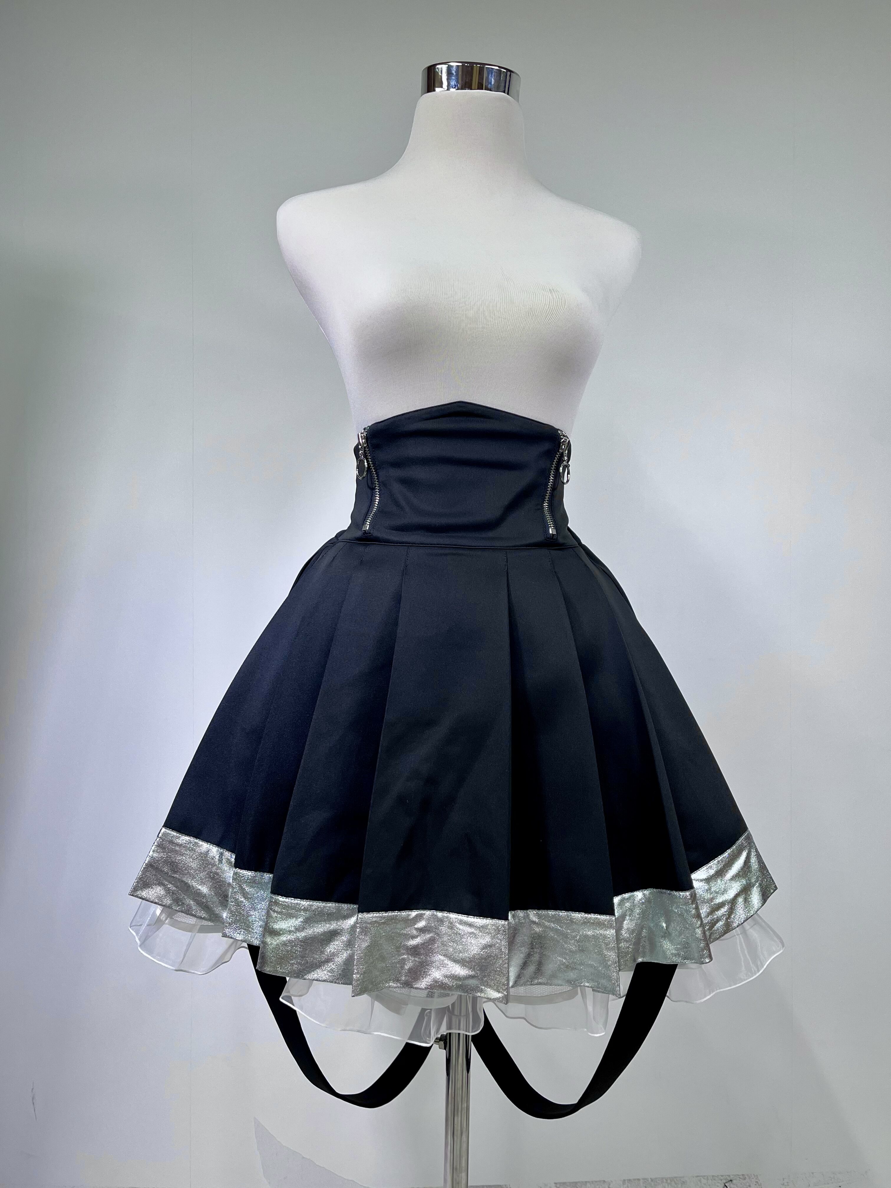 CyberJersey-Setup（Skirt）BLACK | HIDOLATRAL THEODOL