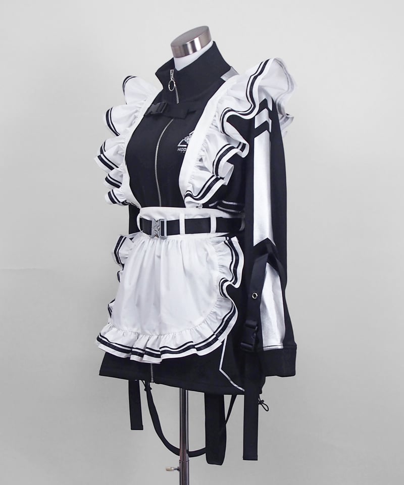 サイバーメイドエプロン》WHITE×BLACK | HIDOLATRAL THEODOL