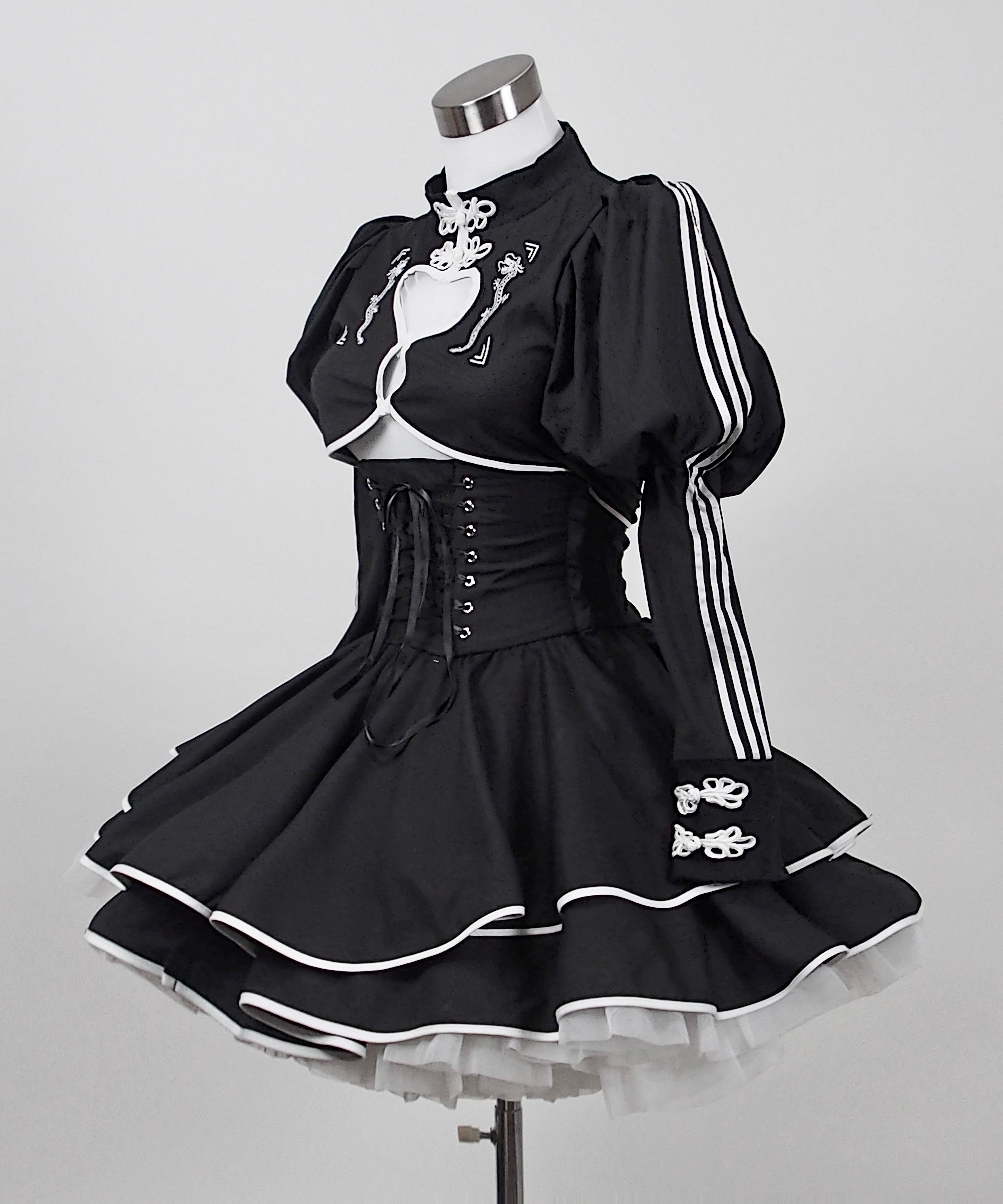 2PMテギョン ドール2点セット➕衣装 キョンシードールセットアップ》BLACK | HIDOLATRAL THEODOL