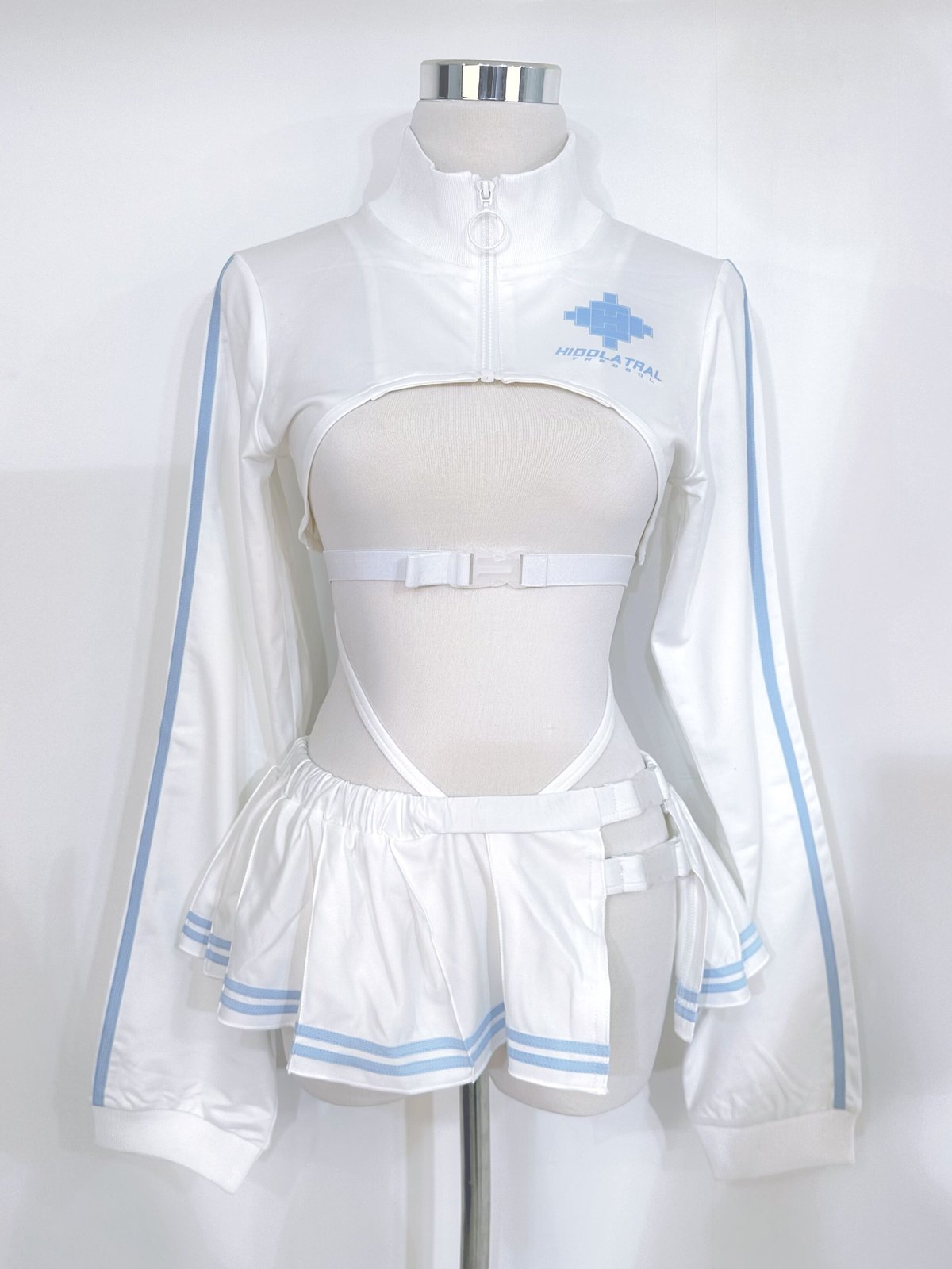 【関税込み】Haight オフホワイト IU スイムウェア サイバージャージスイムウェア/ラッシュガード&スカート 》WHITE