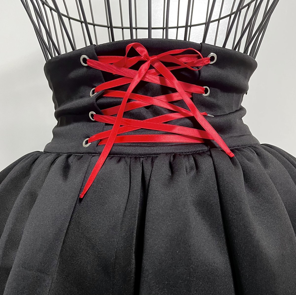 China-Jerseylolita Setup》スカート（Black） | HIDOLAT