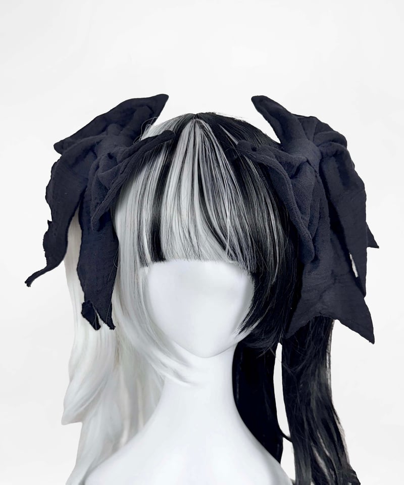 HIDOLATRAL THEODOL 退廃ナースヘッドドレス BLACK 退廃ナースヘッドドレス》BLACK | HIDOLATRAL THEODOL
