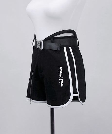 《スポーツホットパンツ》BLACK