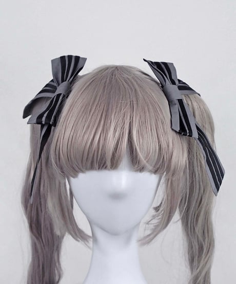《リボンジャージヘッドドレス》GRAY