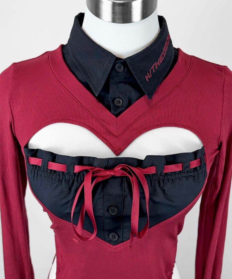 ハート胸空きニット》BLD | HIDOLATRAL THEODOL