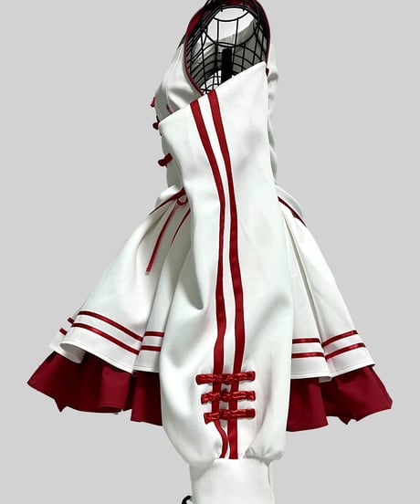 《China-Jerseylolita Setup》トップス（White）