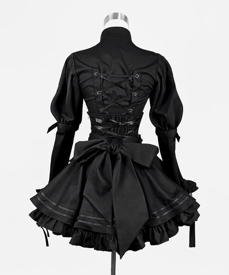 【中央町戦術工芸コラボ】タクティカルコルセットスカートBLACK