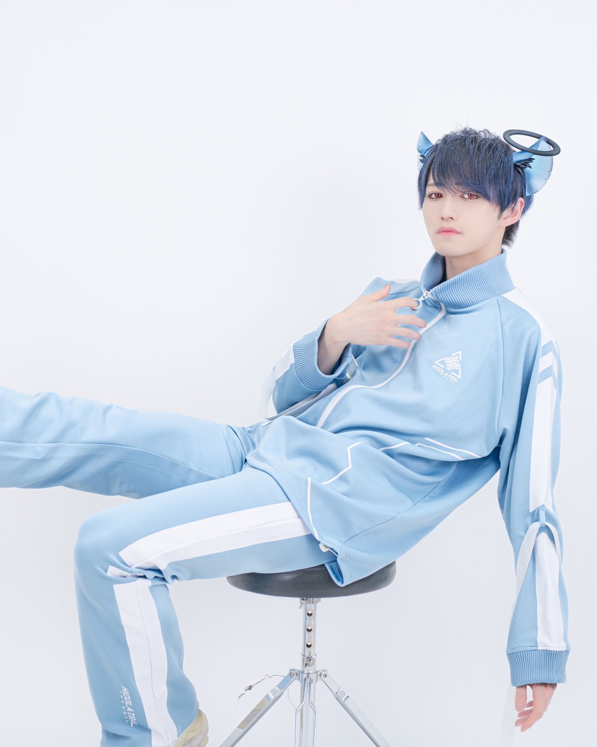 サイバージャージロング-Pants-》SAX | HIDOLATRAL THEODOL