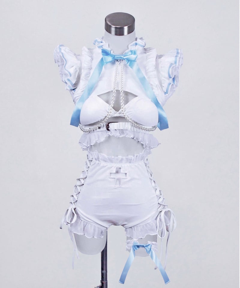 ♡♡イドラタールテオドール　ラッシュガード付スイムウェア サイバージャージスイムウェア/ラッシュガード&スカート 》BLACK