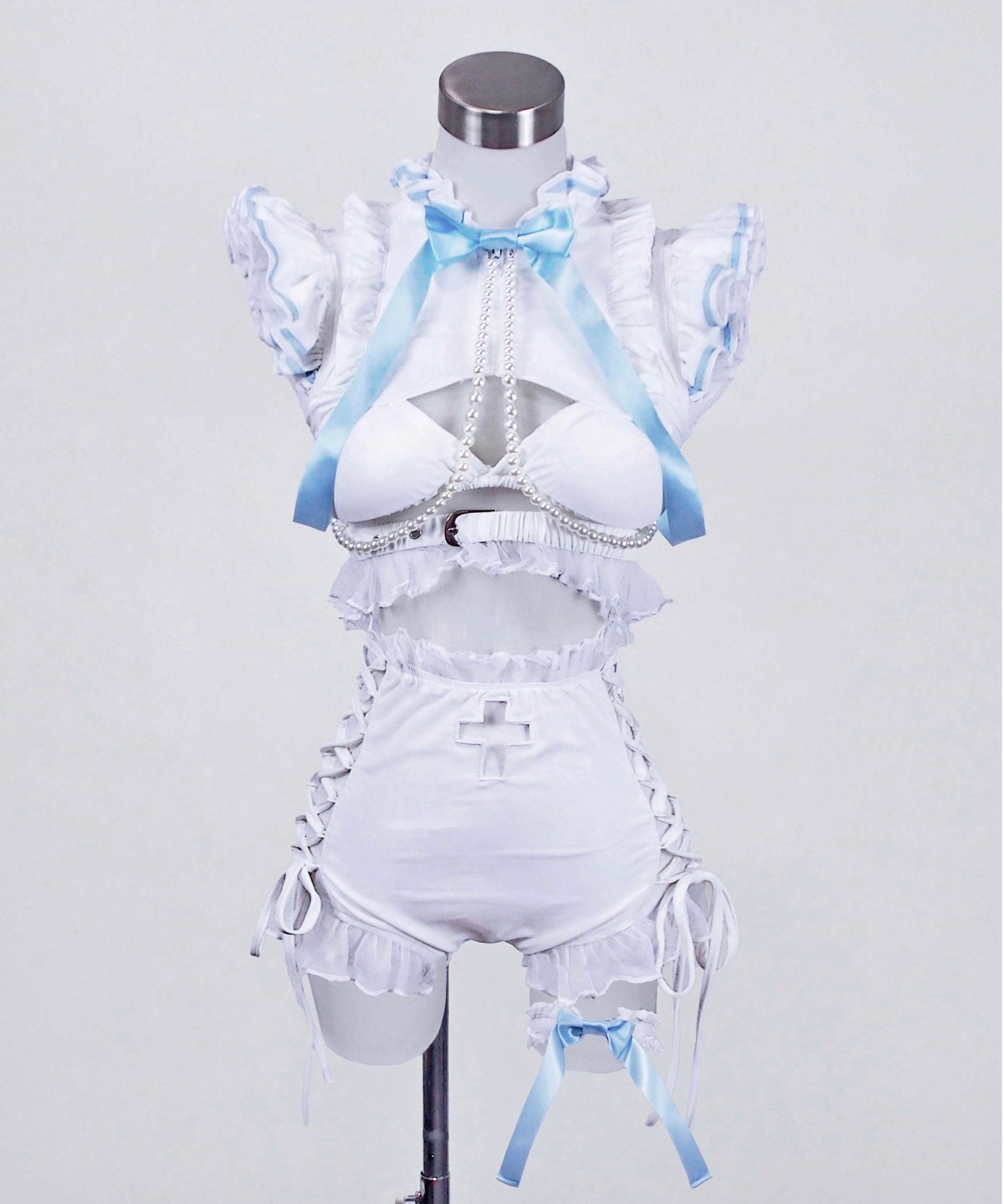 シスル様着♡ イドラタールテオドール様　天使の水着♡ エンジェルスイムウェア》WHITE | HIDOLATRAL THEODOL
