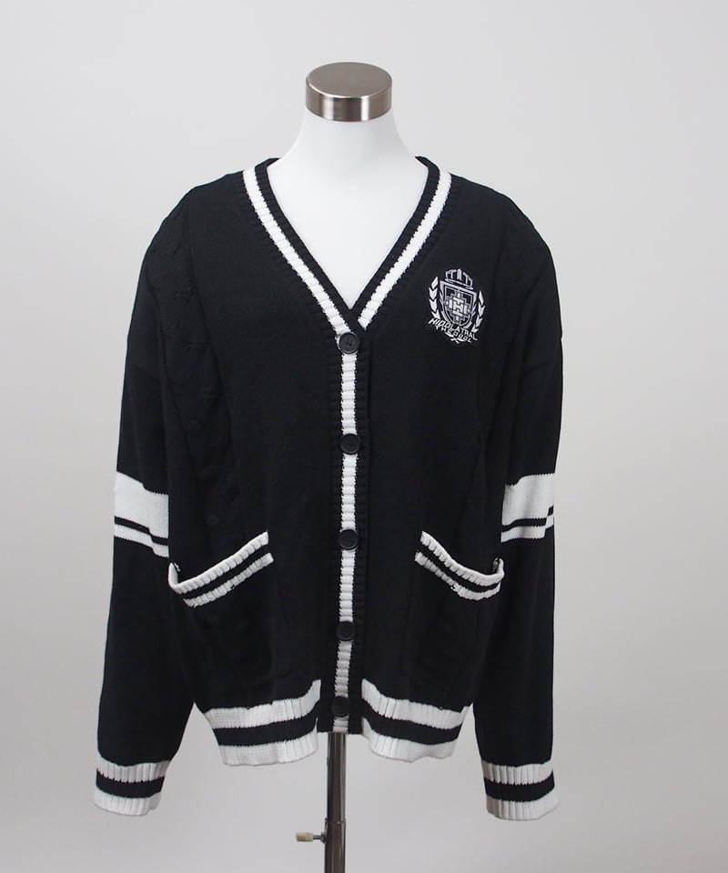 dimmoire 学園セーター 長袖 BLACK DimMoire 学園セーターブラック