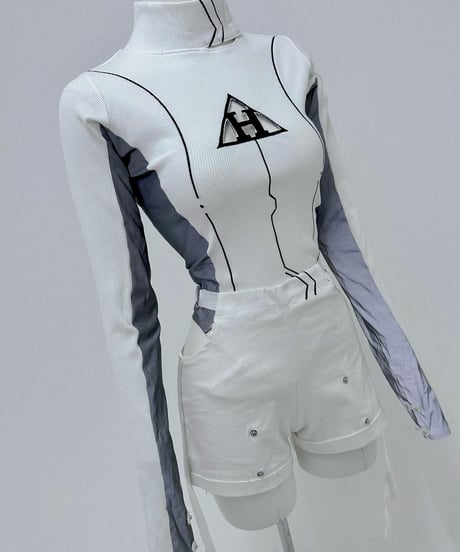 《アンドロイドショートパンツ》WHITE