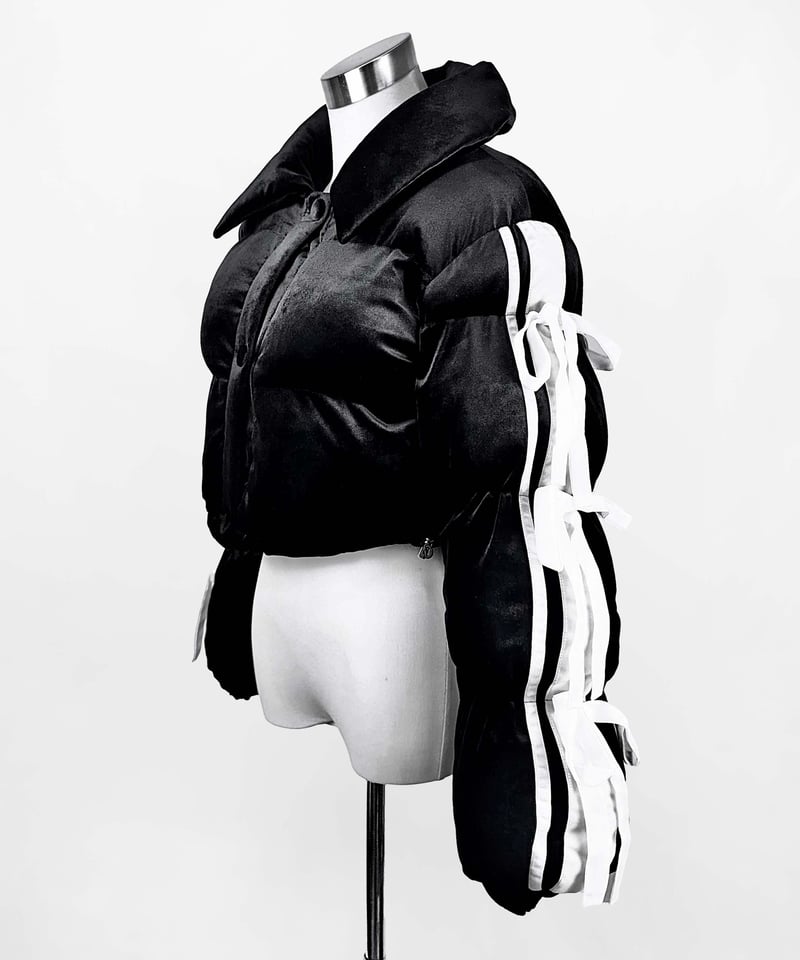 リボンダウンセットアップ》トップス BLACK | HIDOLATRAL THEODOL