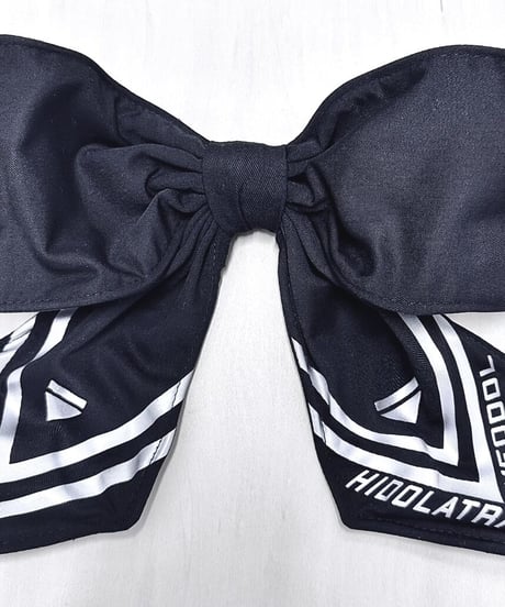 《CyberJerseyシリーズ》クソデカリボンクリップ(BLACK)