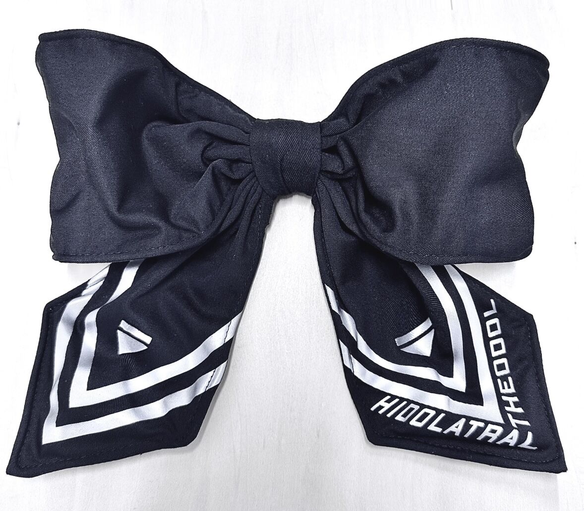 Hidolatralクソデカリボンクリップ(BLACK) CyberJerseyシリーズ》クソデカリボンクリップ(BLACK) | HIDOLATRA