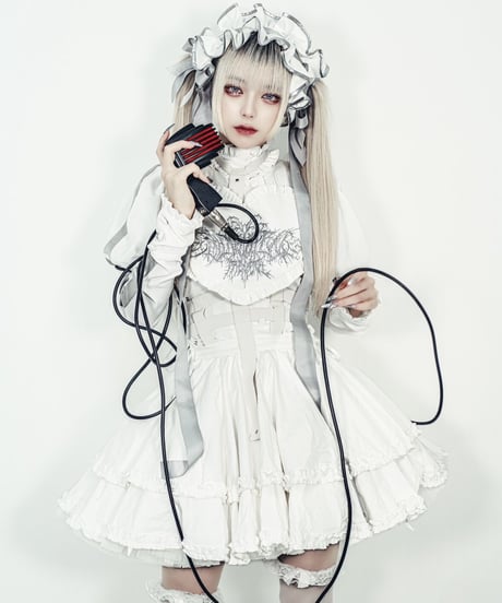 《メタルドールブラウス》WHITE